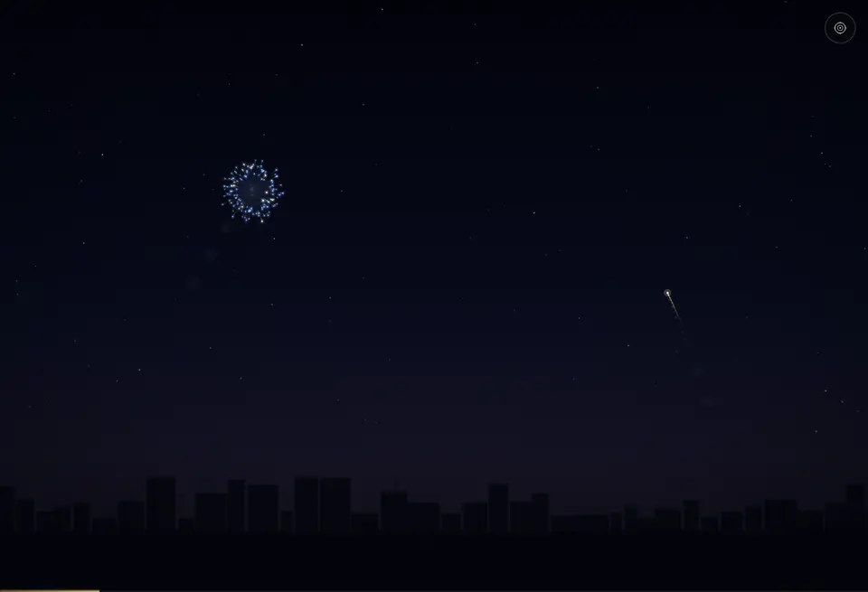 GPT-5.6 Sol's 60-second fireworks finale