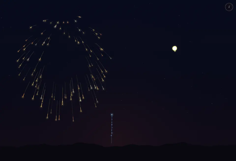 GPT-5.6 Terra's 60-second fireworks finale